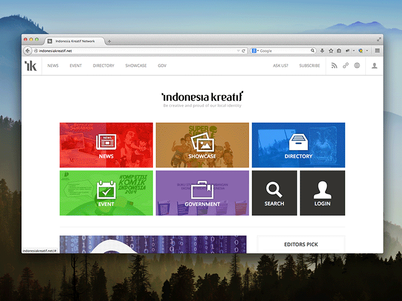 Homepage Search homepage indonesia jogja kreatif search wordpress