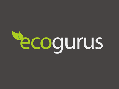 Ecogurus Logo green logo sustainable