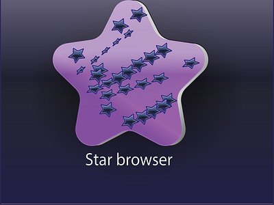 Star Browser by Umar Bashir on Dribbble