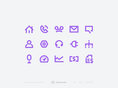 HubThunder - Custom icons