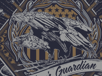 Guardians Eagle T-shirt illustration illustrator t shirt vector
