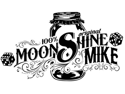Moonshine Mike illustration illustrator vector
