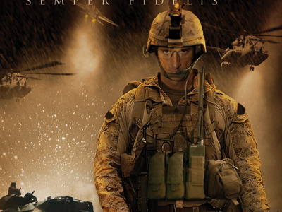 U.S. Marine retail poster military poster print retail