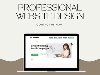 Professional website UI design
