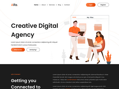 Digital Marketing Website branding digital marketing digital marketing website design figma design graphic design latest design marketing website ui website ui design