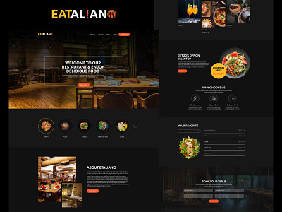 Eataliano - Latest restaurant website