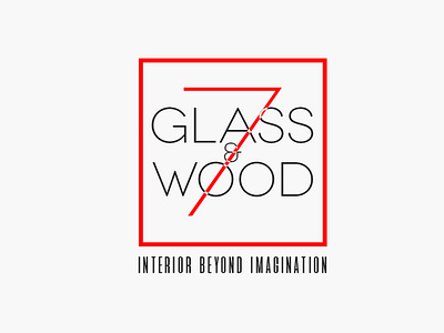 7 glass and work- Logo design