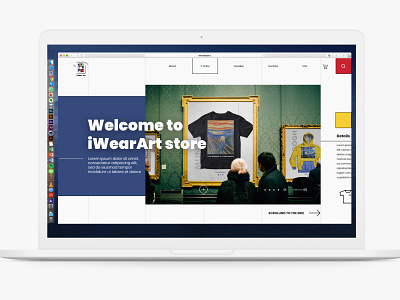 iWearArt - Web Design