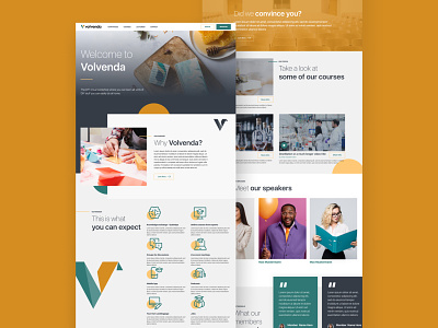 Volvenda - Web Design design ui ux web design