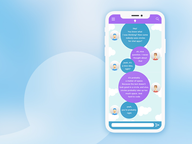 Ui013 - Direct Messaging chatapp chat newchat directmessaging message 013 dailyui