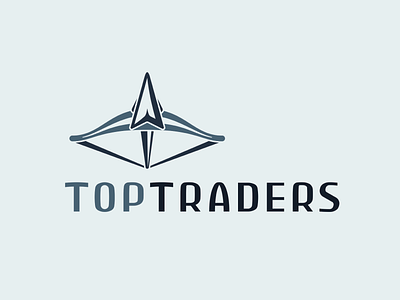 TopTraders ballista lettering logo logotype traders trading