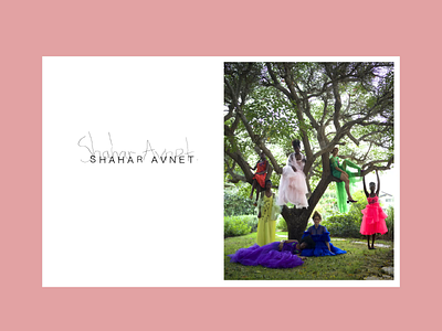 Shahar Avnet fashion website animation clothing design fashion flat minimal typography ui ux web website