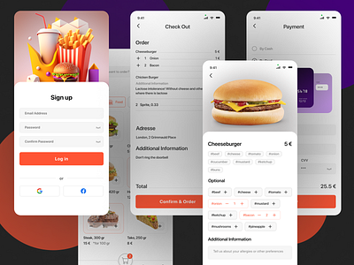 Food App ui