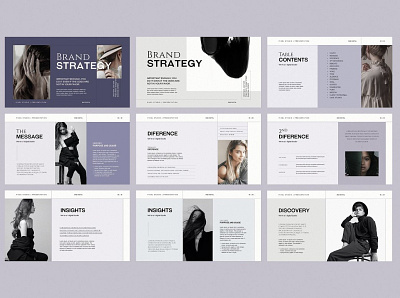 Brand Strategy CANVA #7 app branding design graphic design illustration logo typography ui ux vector