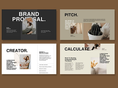 Brand Proposal Template #5