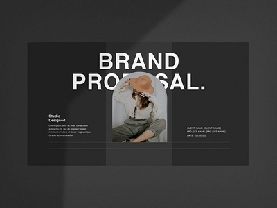 Brand Proposal Template #6