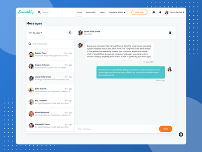 Chat/Messenger - Smoothly Web App