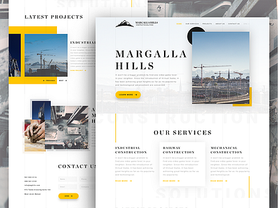 Website Concept Construction Company