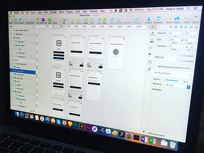 User Experience for New Project android debut ios iphone mobile mobile app sketchapp user experience ux wireframe work in progress