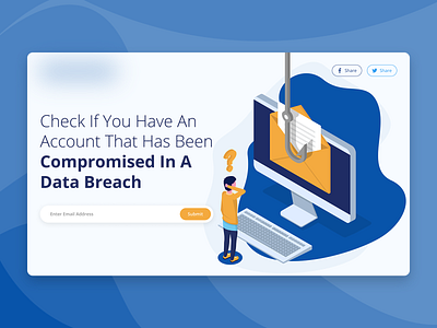 Landing Page Design for Security Company