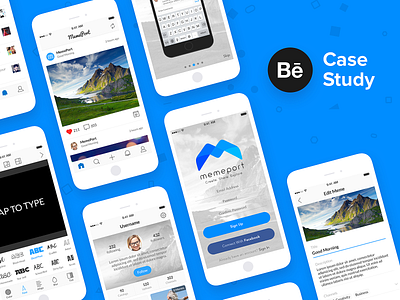 MemePort - Behance Case Study