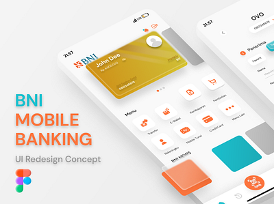 BNI Mobile App : Refined 3d app design graphic design redesign ui ux