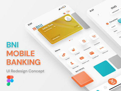 BNI Mobile App : Refined 3d app design graphic design redesign ui ux