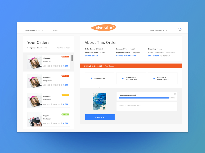 post-order-by-ling-zhou-on-dribbble