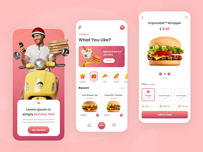 Food Delivery App Design food app ui food delivery app design food delivery clone online food delivery app ux design xlfoodies