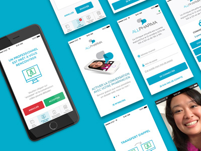 ALLPharma - Design the experience and UI for mobile