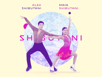Alex and Maia Shibutani / Olympic Bronze Medalists aapi asian athlete design espn ice illustration photoshop shibutani skating sports typography