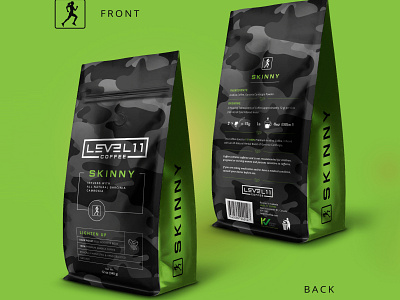 Level 11 coffee package design mockup coffe pouch coffee coffee bag coffee package package design pouch roast