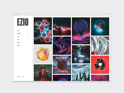 EZIO | Agency II agency creative designer photography portfolio showcase theme visual artist webdesign wordpress