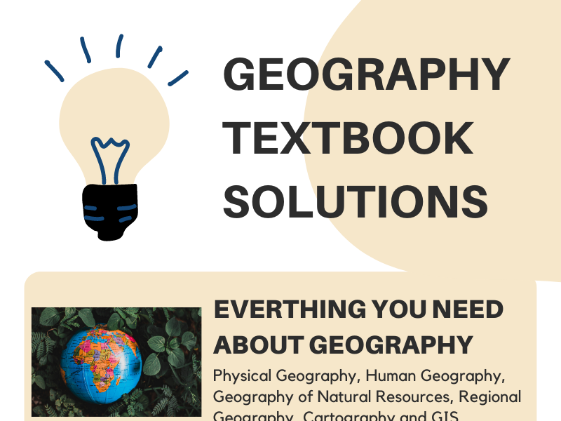 Geography Textbook Solutions by Jesse James on Dribbble