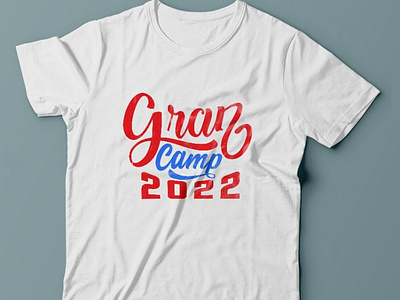 Gran camp 2022, t shirt design