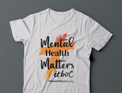 mental health matters, t shirt design branding creative custom design graphic graphic design illustration logo mental health matters vector