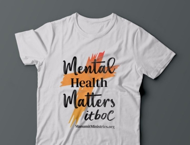 mental health matters, t shirt design