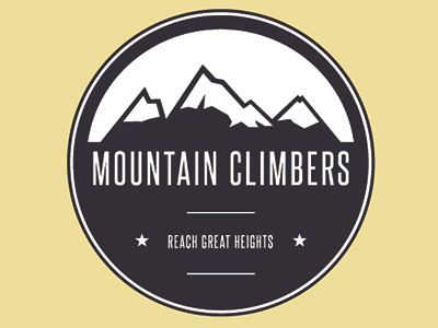 Camping Sticker badge camping illustration logos mountains