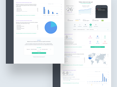 Localytics — Campaign Audience Analytics analytics clean data design desktop flat ui ux