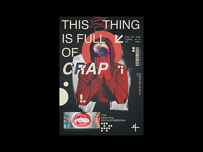 Crap - Personal Work graphic design poster