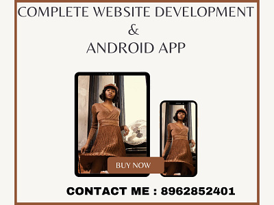 Complete website development & android app contact me : 8962852