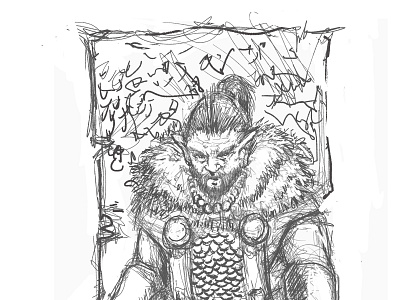 Bunsoy the Dwarf warrior comics concept art digital art drawing fantasy illustration