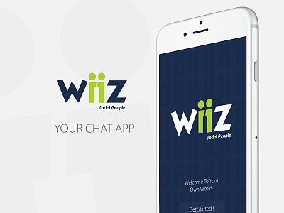 Wiiz Mobile Chat Branding and UI/UX branding uiux