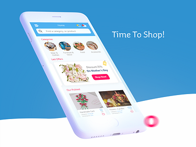 Time To Shop! uiux