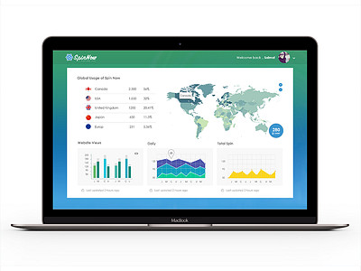 Spin The Wheel4 ui ux webapp website