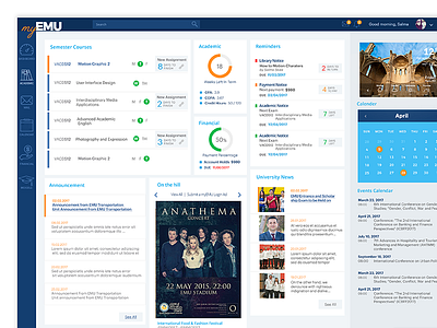 Emu Students Portal