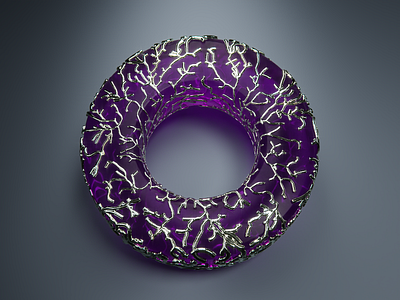 O - 36 Days of Type 2020 36 days of type 3d abstract blender cycles geometry procedural type type art