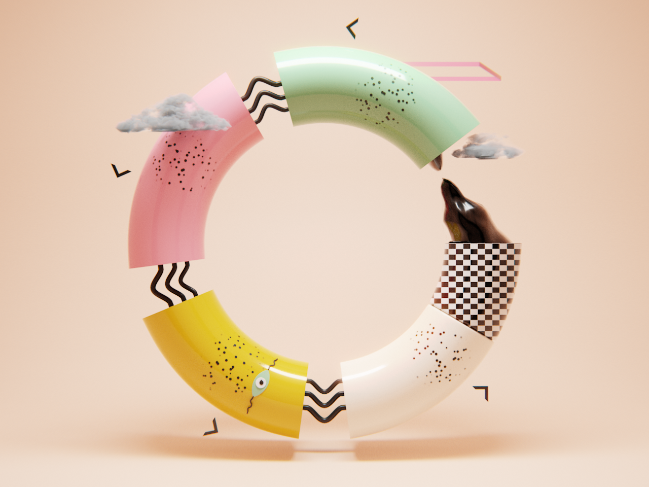 O - 36 Days of Type by Devanshu Tak on Dribbble