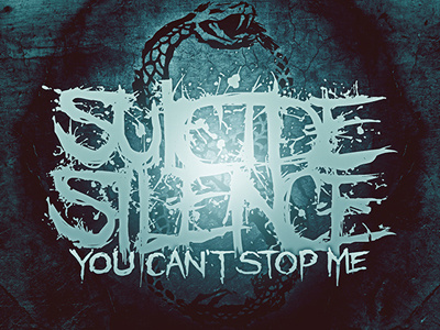 Suicide Silence - You Can't Stop Me album art dark ouroboros photomanipulation snake suicide silence you cant stop me