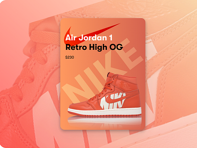 Air Jordan 1 Retro High OG | Product Card